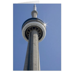Canada, Ontario, Toronto. Haut de la Tour CN avec