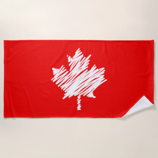 Canada Opgericht 1867 150 Jaar Stijl Design Strandlaken