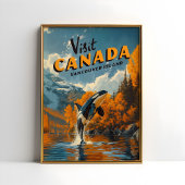 Canada Orca Poster – Vancouver Island Art