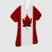 Canada Ornament Custom Canada Souvenir Jouw naam H (voorkant)