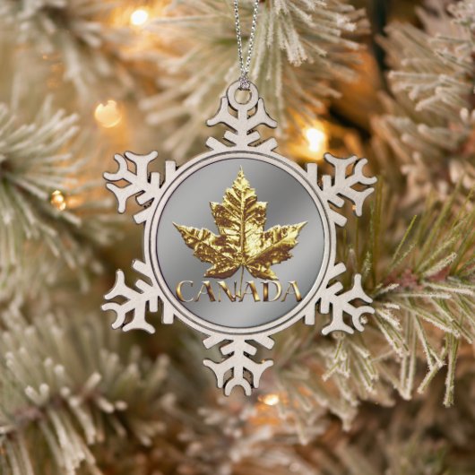 Canada Ornament Gold Canada kerstdecoratie (Boom)