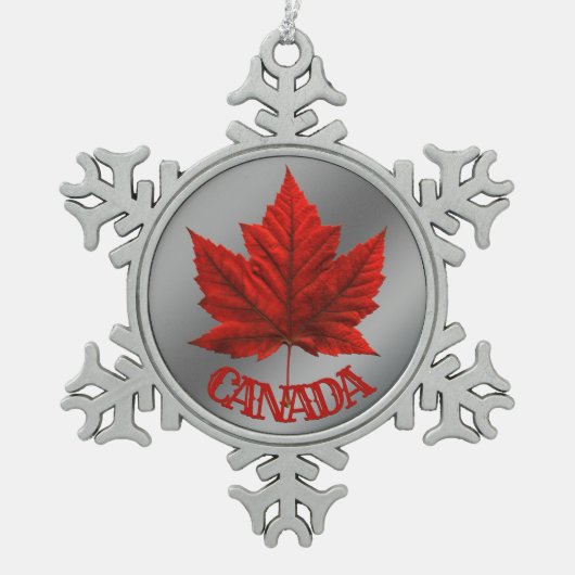 Canada Ornament Maple Leaf kerstdecoration (Voorkant)
