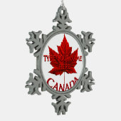 Canada Ornament Personalized Canada Souvenir (Links)