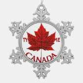 Canada Ornament Personalized Canada Souvenir (Voorkant)