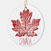 Canada Ornament Personalized Souvenir Canada Gift (Links)