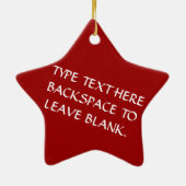 Canada Ornament Souvenir - Gepersonaliseerde Canad (Achterkant)