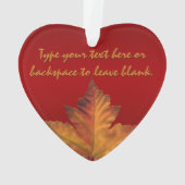 Canada Ornament Souvenir Personalized Canada Gifts (achterkant)