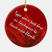 Canada Ornament Souvenir Personalized Canada Gifts (Achterkant)