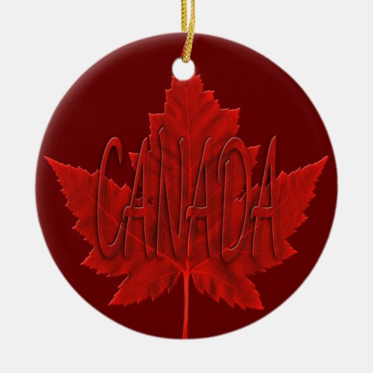 Canada Ornament Souvenir Personalized Canada Gifts (Voorkant)