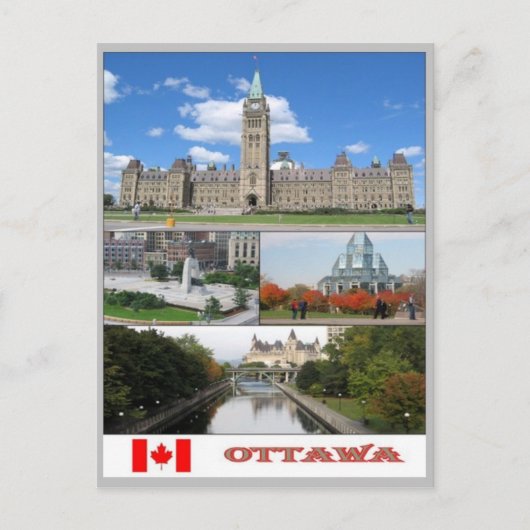 Canada - Ottawa - Mozaïek - Briefkaart (Voorkant)
