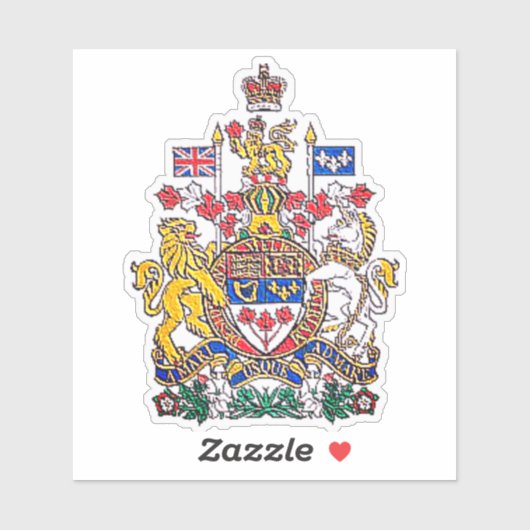 CANADA PARLEMENT ART STICKER (Vel)