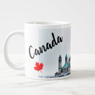 Canada Parlement Buildings Snow Souvenir Extra Grote Beker