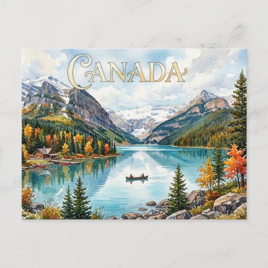 CANADA. Paysage. Carte postale de vacances (Devant)