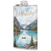 CANADA. Paysage. Flasque enveloppée de vinyle (Gauche)