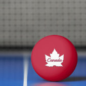 Canada Ping Pong Ball Personalized Canada Balls (Net)