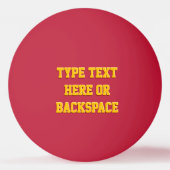 Canada Ping Pong Ball Personalized Canada Balls (Achterkant)