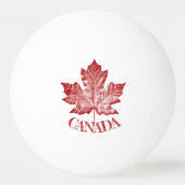 Canada Ping Pong Ball Personalized Canada Balls (Voorkant)