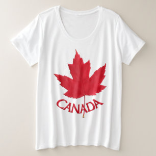 Canada Plus Grootte T-shirts Topjes van Canada voo