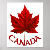Canada Poster Canada Maple Leaf Souvenir Print (Voorkant)