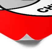 Canada Poutine Diagramme de Venn Affiche Signe Drô (Coin)