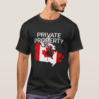 Canada Private Property T-shirt