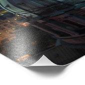 Canada, Quebec, Montreal. in het centrum van Montr Foto Afdruk (Hoek)