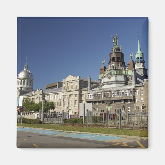 Canada, Quebec, Montreal. Old Montreal Magneet (Voorkant)