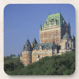 Canada, Quebec Stad.  Chateau Frontenac. Drankjes Onderzetter