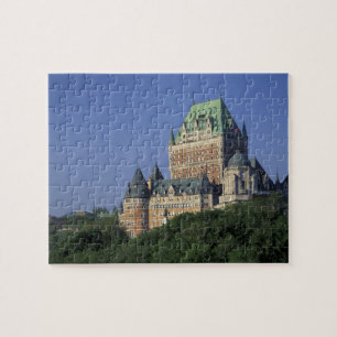 Canada, Quebec Stad. Chateau Frontenac. Legpuzzel