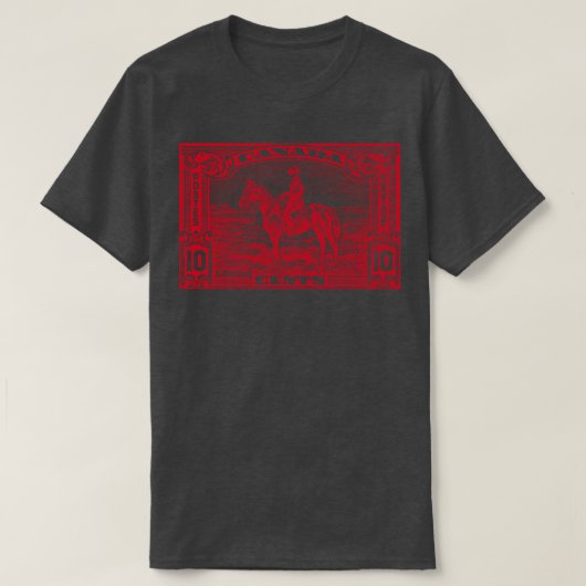  Canada RCMP postzegel ontwerp T-shirt (Design voorkant)