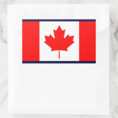 Canada Rechthoekige Sticker (Tas)
