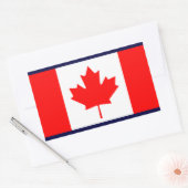 Canada Rechthoekige Sticker (Envelop)