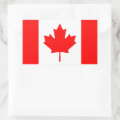 Canada Rechthoekige Sticker (Tas)