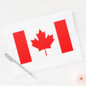 Canada Rechthoekige Sticker (Envelop)