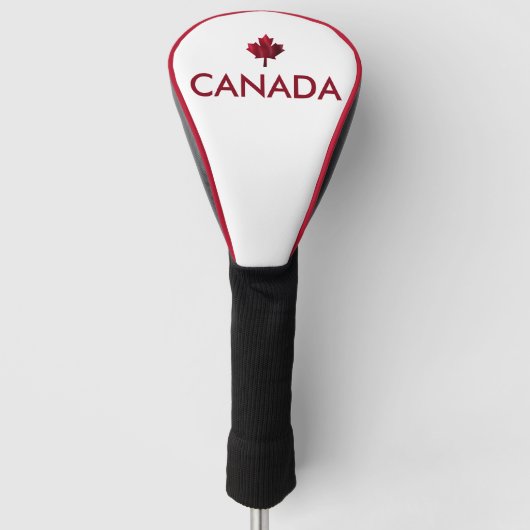Canada Red Maple Leaf Golfheadcover (Voorkant)