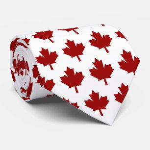 Canada Red Maple Leaf Stropdas
