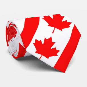 Canada Red Maple Leaf Stropdas