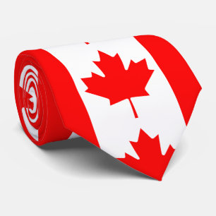 Canada Red Maple Leaf Stropdas