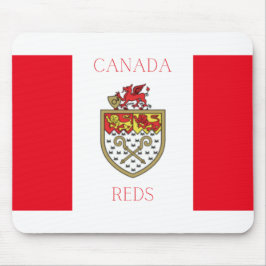 Canada Reds Wrexham FC-Briefkaart Muismat