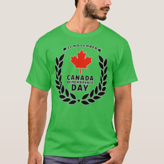 Canada Remembrance Day T-shirt