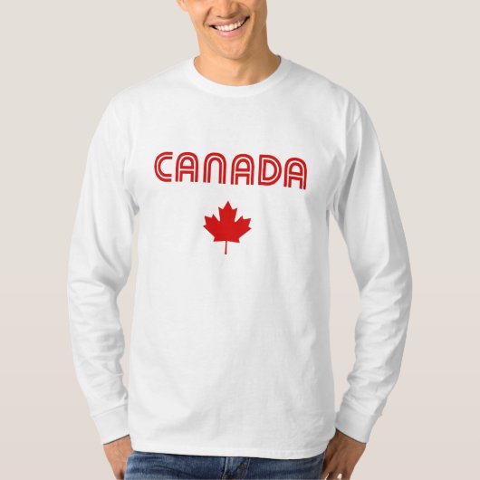 Canada Retro T-shirt (Voorkant)