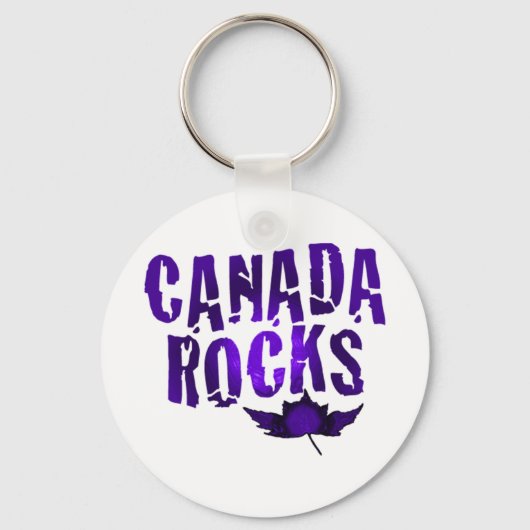 Canada Rocks Sleutelhanger (Voorkant)