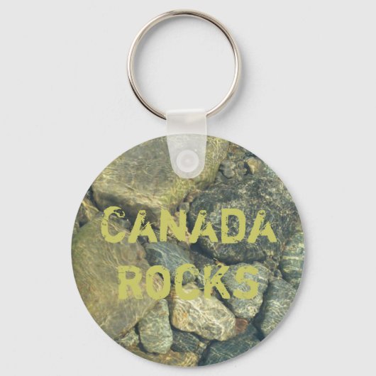 Canada Rocks Sleutelhanger (Voorkant)