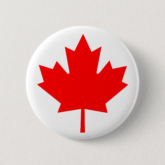 Canada Ronde Button 5,7 Cm (Voorkant)
