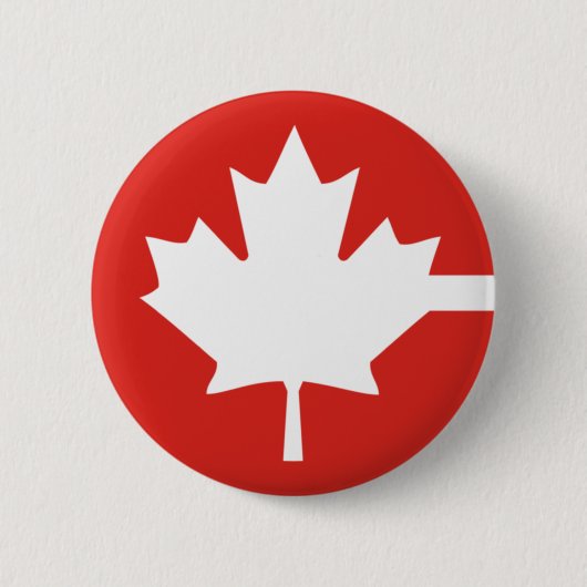 Canada Ronde Button 5,7 Cm (Voorkant)