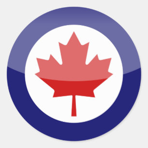 Canada Ronde Sticker