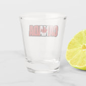 Canada Shot Glas (Achterkant)