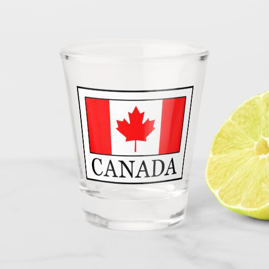 Canada Shot Glas (Voorkant)