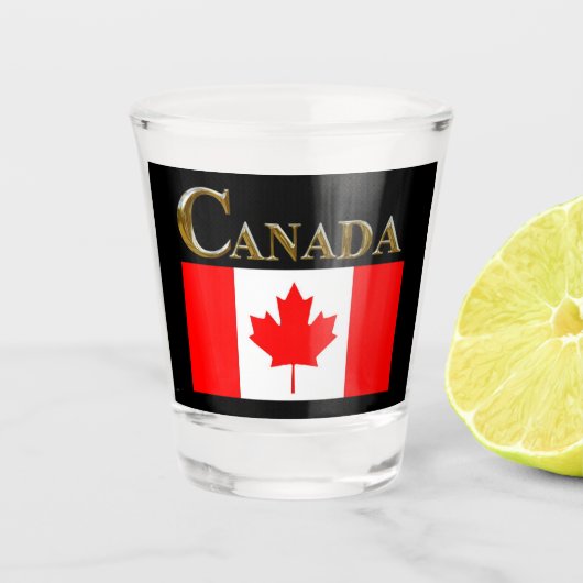 CANADA SHOT GLAS (Voorkant)