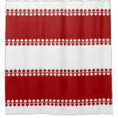 Canada Shower Curtains Canada Maple Leaf Decor Douchegordijn (Voorkant)
